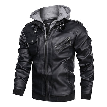 Men Leather Jacket – TANGEEL