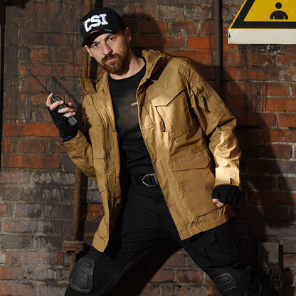 M65 chaqueta para hombres a prueba de viento y calientes al aire libre