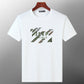 Pure Cotton Printed Simple Men's T-shirt