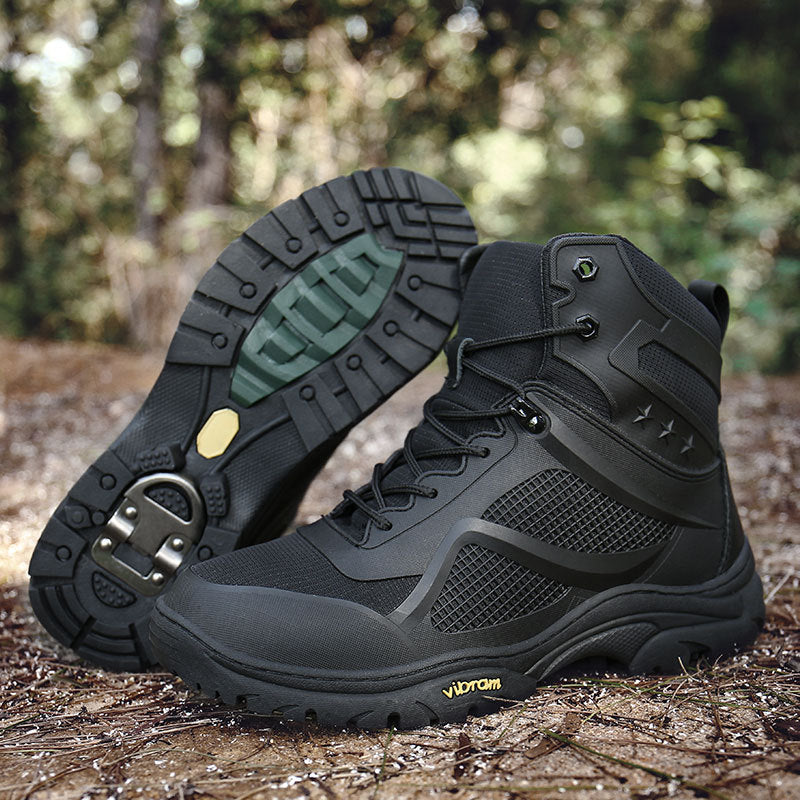 Training Outdoor Fans Mens Boots with Steel Claw