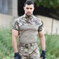 Army Combat Rip-stop Python Camouflage Men's T-Shirts
