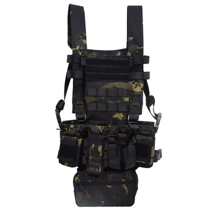 Abnehmbare Accessoire Bag Armee Lüfter liefert leichte Wargame Outdoor -Weste