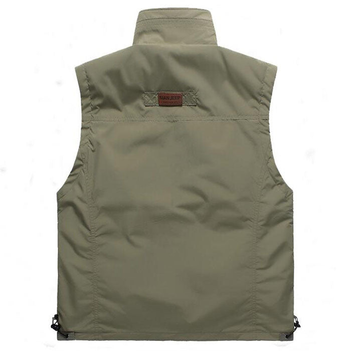 Fast Drying Mesh Outdoor Multi-pocket Fishing Men's Vest