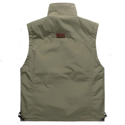 Fast Drying Mesh Outdoor Multi-pocket Fishing Men's Vest