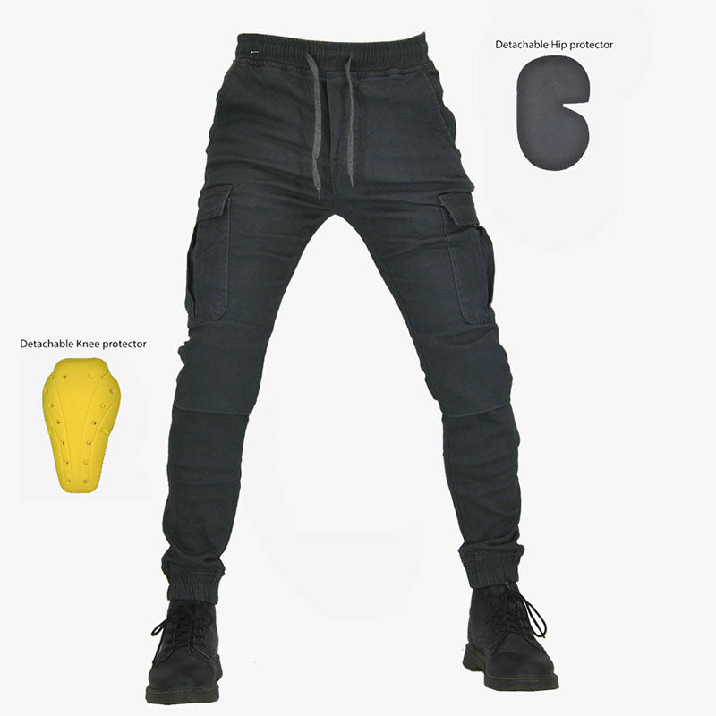 Outdoor Casual Multi-pocket Motorcycle Riding Men's Pants
