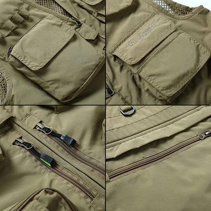 Gilet fonctionnel des hommes et des hommes en plein air