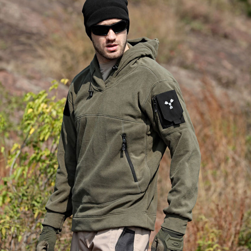 Cool Men's Outdoor Hunting Hooded Jacket