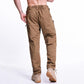 Outdoor  Plaid Anti-tear Multi-pocket Men's Pants