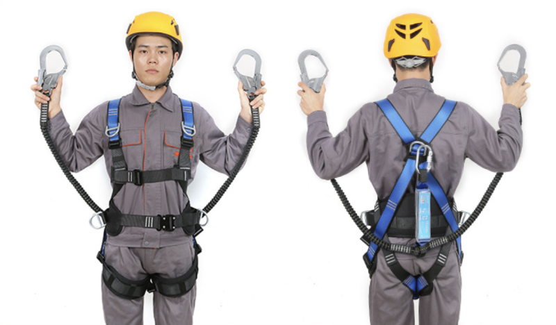Safety Fall Protection Roofing Bucket Kit I Full-Body Harness
