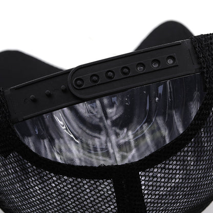 في الهواء الطلق شبكة قبعة مروحة الجيش تسلق الجبال