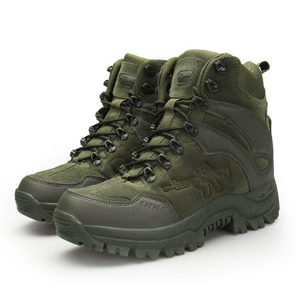 أحذية تكتيكية عسكرية للكاحل للسلامة القتالية للكاحل للرجال