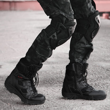 Militärkämpfe Sicherheits -Knöchel -Männer -Taktikstiefel