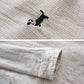 TWO-SIDED Dog Embroidery Cotton Breathable Striped Loose Casual Men Buttons Shirts