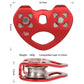 30kN Cable Trolley Pulley with Ball Bearing Outdoor Rock Ice Climbing Accessories