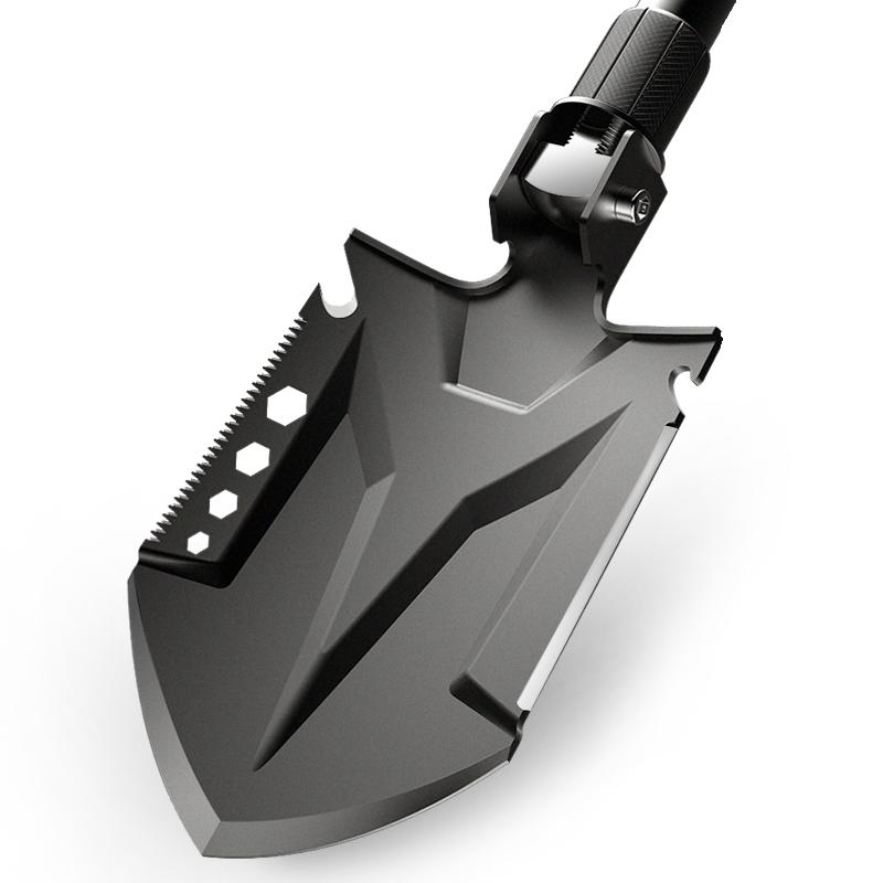 Survival Tools Outdoor Folding  Defense Shove Mn&Cr Alloy Outdoor Tools