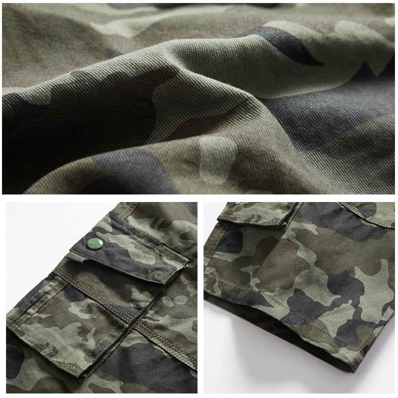 Men's Outdoor Camouflage Cargo Shorts